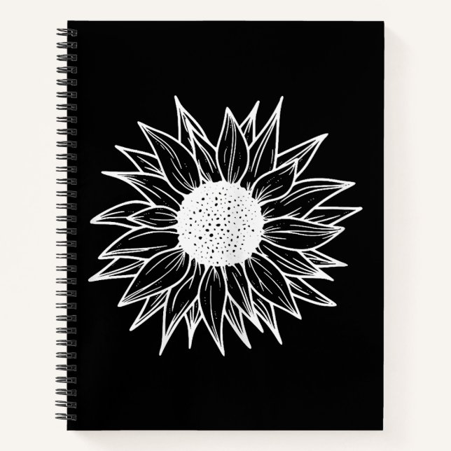 Sunflower Pretty flower multi-colored wildflower Notebook (Front)