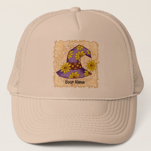 Sunflower Purple Witch Hat