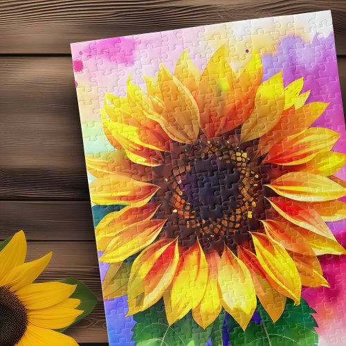 Sunflower Puzzle _ Vibrant Blooms of Joy