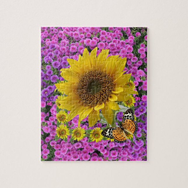 Sunflower Puzzles (Vertical)