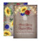 Sunflower Radiant Bloom Mason Jar Fall Wedding