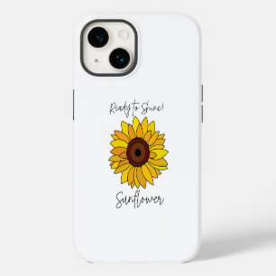 Sunflower Ready To Shine Sunflower iPhone 14 Case