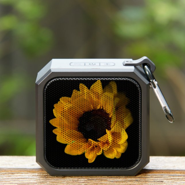 Sunflower Realistic Flower Botanical Photography Bluetooth Speaker (Insitu(Outdoor))