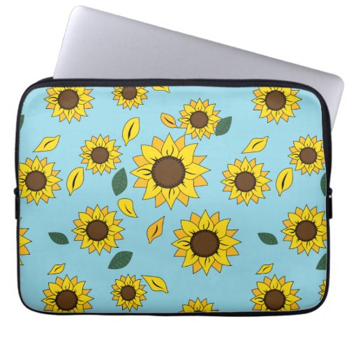 Sunflower Reign Laptop CaseSleeve Laptop Sleeve