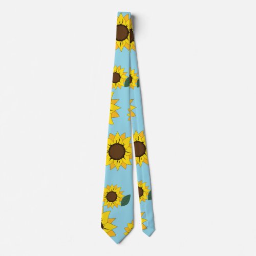 Sunflower Reign Tie