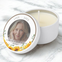 Sunflower Remembrance Photo Memorial