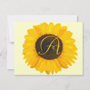 Sunflower Response Card