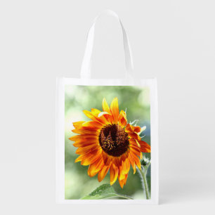Sunflower Reusable Grocery Bag
