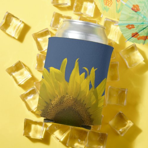 Sunflower Rising Wedding Favor Can Cooler