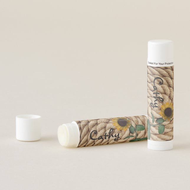 Sunflower Rope Lip Balm (In Situ)