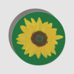 Sunflower Round Magnets