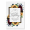 Sunflower Rustic Fall Welcome to Our Wedding Sign
