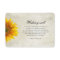 Sunflower. Rustic flower wedding wishing well