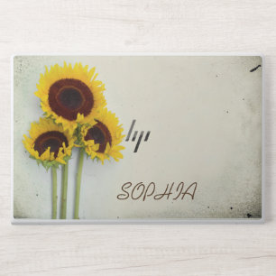 Sunflower Rustic Personal HP Laptop Skin