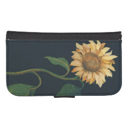 Sunflower Samsung Galaxy Wallet Case | Zazzle