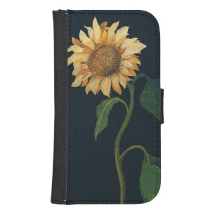 Sunflower Wallet Phone Case For Samsung Galaxy S4