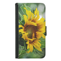 Sunflower Samsung Galaxy S5 Wallet Case