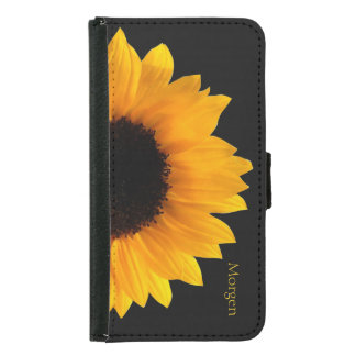 Sunflower Samsung S5 Wallet Case