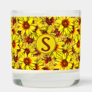 Sunflower Scented Jar Candle