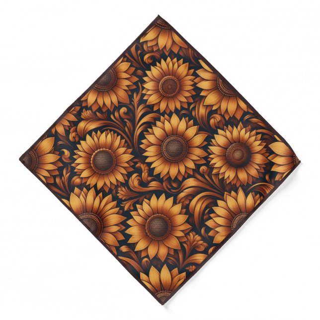 Sunflower Season Bandana (Front)