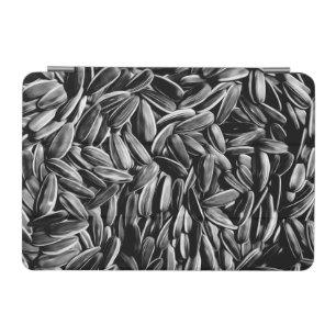 Sunflower Seeds - Black and White Photograph iPad Mini Cover