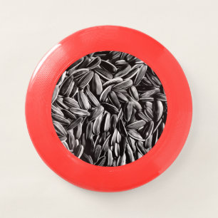 Sunflower Seeds - Black and White Photograph Wham-O Frisbee