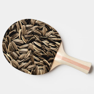 Sunflower Seeds Cool Fun Ping Pong Paddle