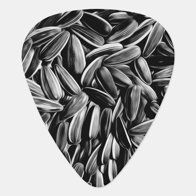 Sunflower Seeds Cool Funny Guitar Pick (Front)
