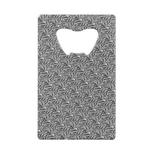 Sunflower Seeds Credit Card Bottle Opener