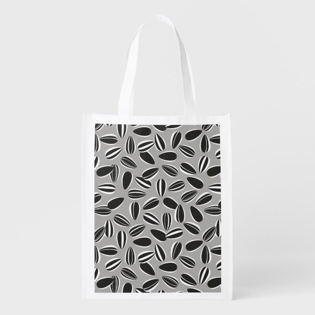 Sunflower Seeds Grocery Bag (Front)