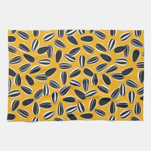 Sunflower Seeds Kitchen Towel