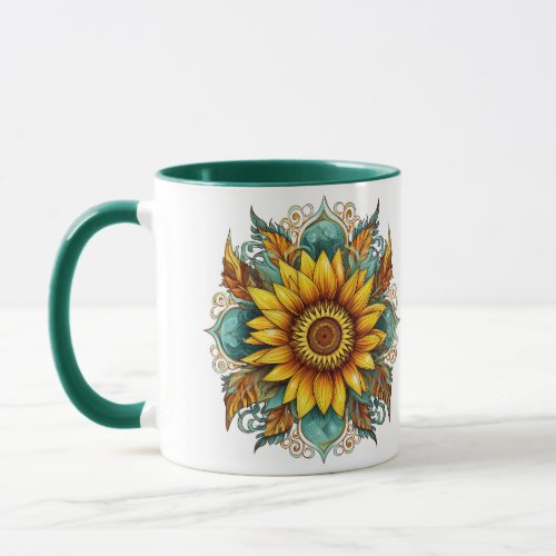 Sunflower Serenade Mug