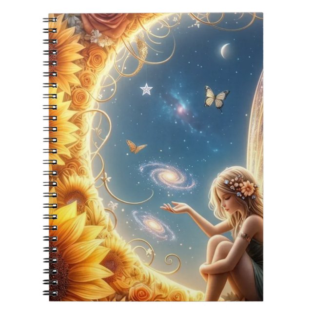Sunflower Serenade Notebook  (Front)