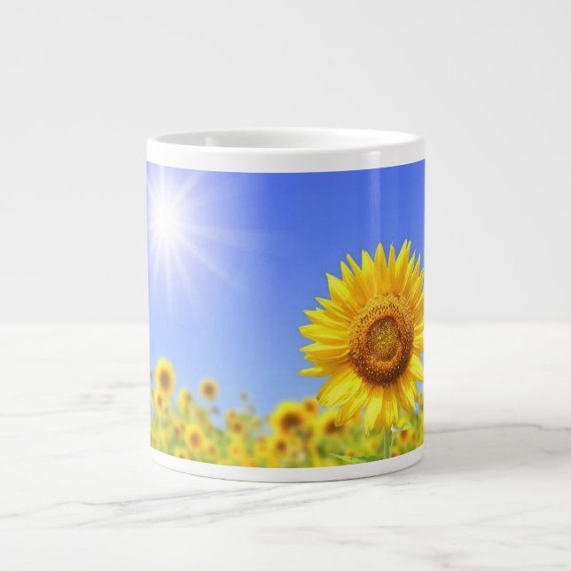 Sunflower serenity coffee mug  (Front)