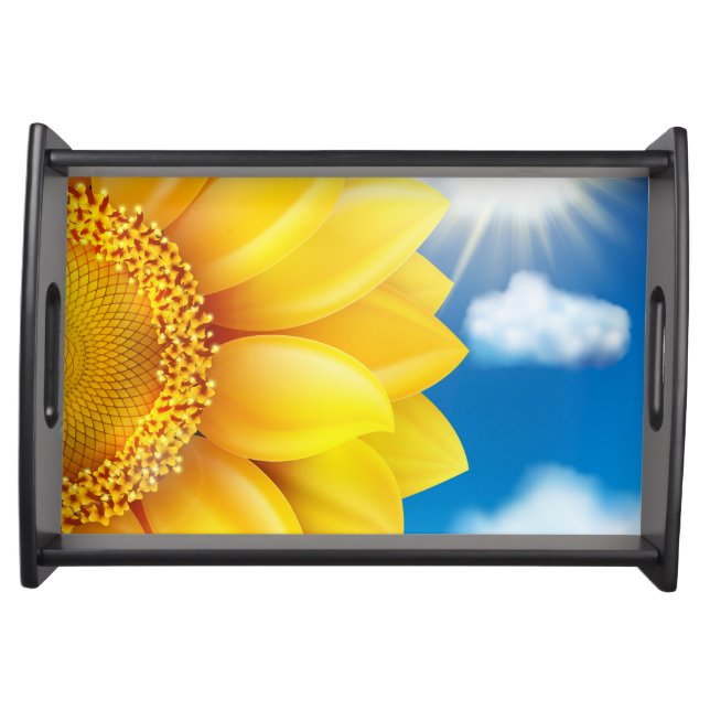 Sunflower Serving Tray (Front)