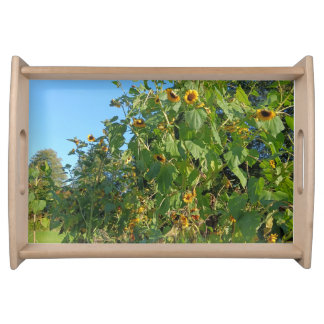 Sunflower Serving Tray