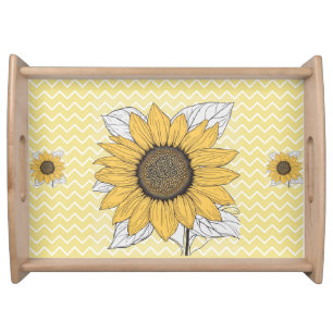 "Sunflower" Serving Tray