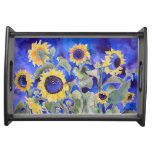 Sunflower Serving Tray at Zazzle