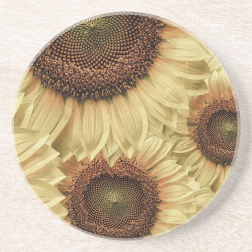Sunflower Serving Tray Coaster