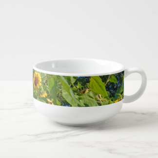 Sunflower Serving Tray Soup Mug