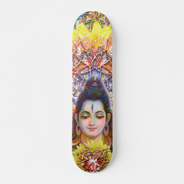 Sunflower Shiva Skateboard (Front)