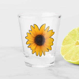 Sunflower Shot Glass
