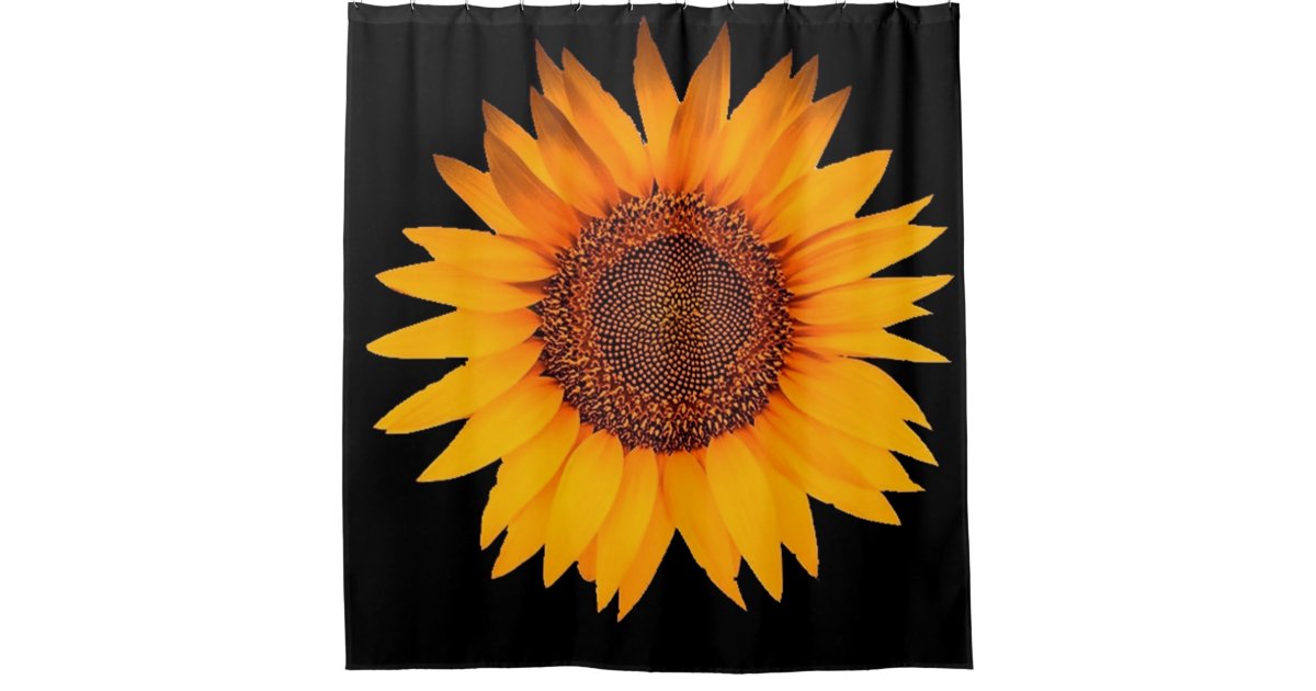 Sunflower Shower Curtain Zazzle
