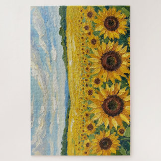 Sunflower sky puzzle
