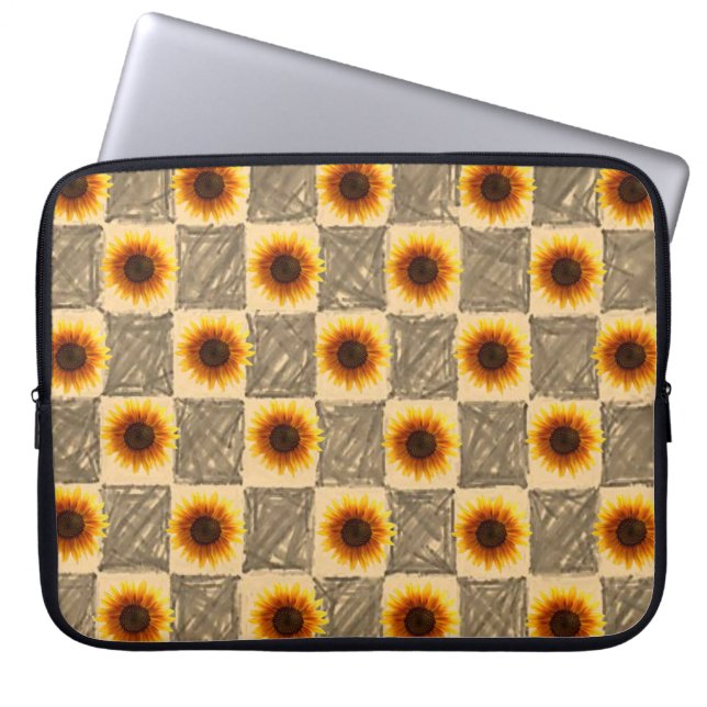 Sunflower Sleeve for Ipad (Front)