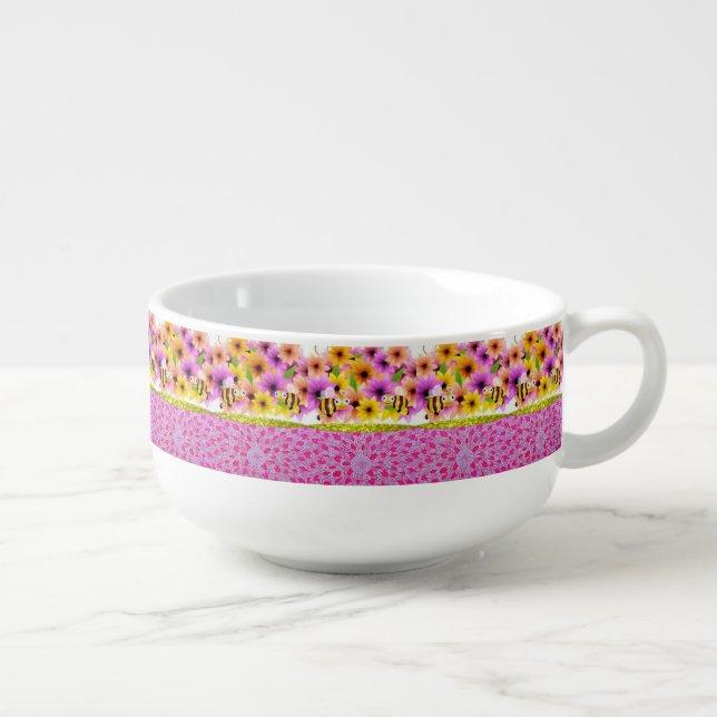 Sunflower Soup Mug (Left)