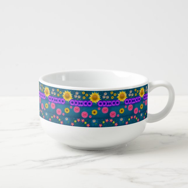 Sunflower Soup Mug (Left)