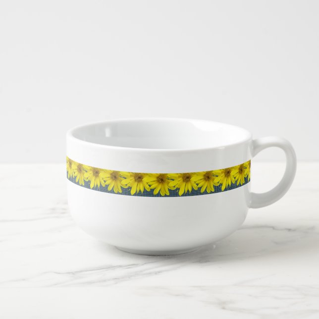 Sunflower Soup Mug (Left)