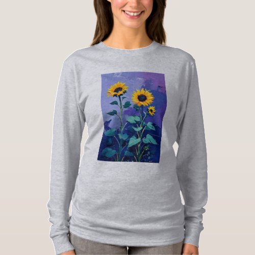 Sunflower Splendor Radiant Shirt Delight