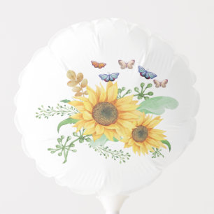 sunflower spring balloon